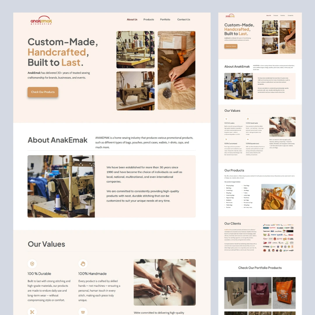 Proyek Landing Page