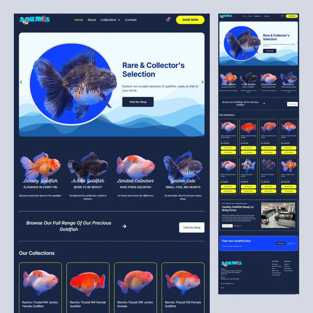 e-commerce website